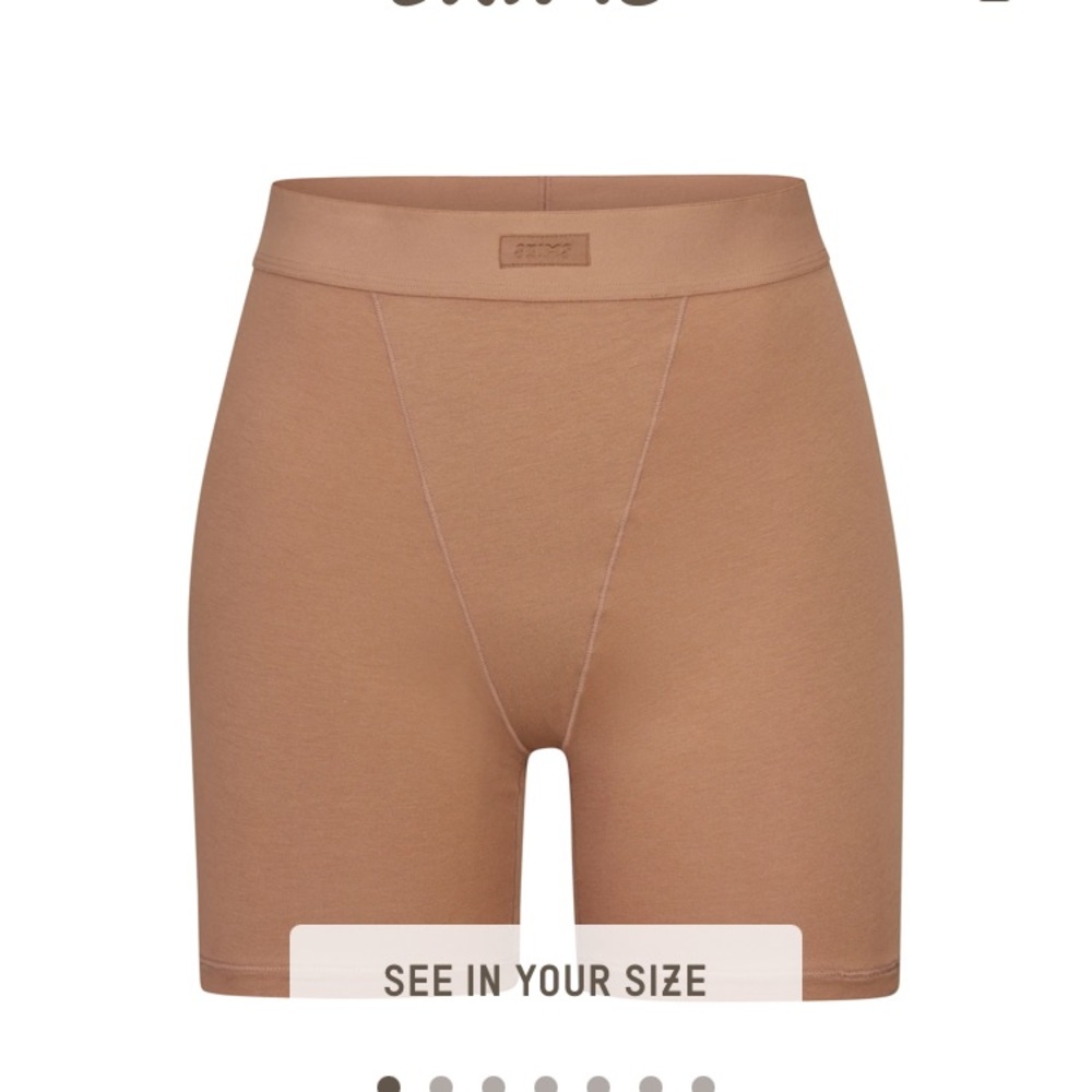Skims Boyfriend Boxer in Sienna